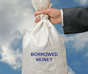 borrowed money